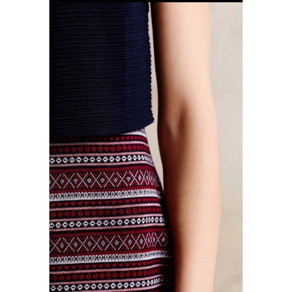 Anthropologie Double Time Dress by Greylin Sz Small Womens Mini Dress Short Sle - Picture 11 of 11